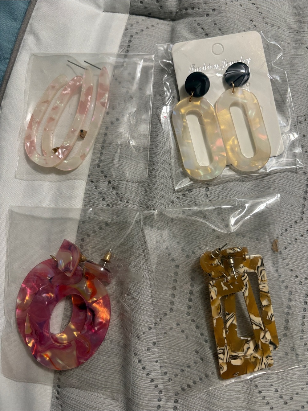 Assorted Hoop Earrings - Lightweight Fashion Accessory